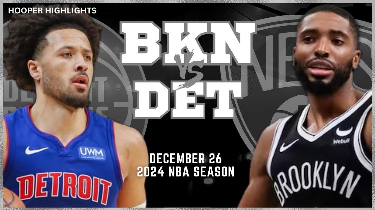27.12.2023 | Detroit Pistons 112-118 Brooklyn Nets