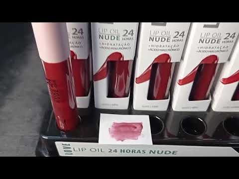 LIP OIL NUDE 24 HORAS COR 806 MAX LOVE BOX COM 36 UN