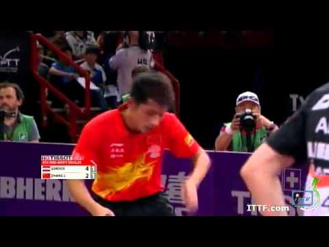 Zhang Jike vs. Robert Gardos 2011