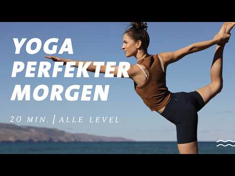 Yoga Morgenroutine für alle Level | Herzöffner & Balance | 20 Min. Perfekter Morgen ☀️🌊
