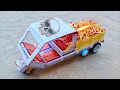 How To Make A Matchbox Loading Rickshaw At Home How To Make A TUK TUK With MatchBox And DC Motor