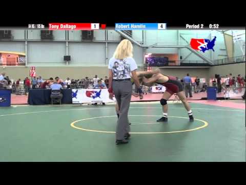 University Nat`ls FS  84 KG / 185 lbs: Tony Dallago vs. Robert Hamlin