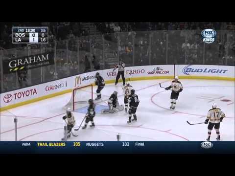 Boston Bruins vs Los Angeles Kings 02 12 2014