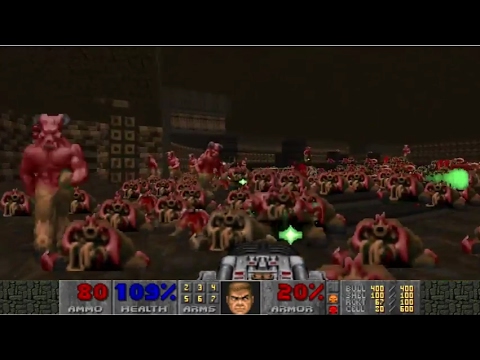 Doom II Chillax - Map 12 UV-MAX [TAS] in 35:06