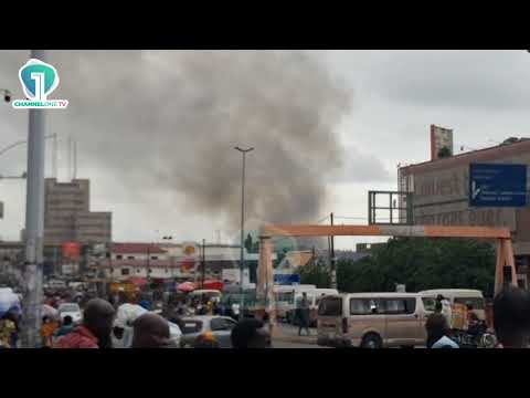 WATCH: Commuters Stranded at Circle as Severe Flooding Disrupts Transport in Accra