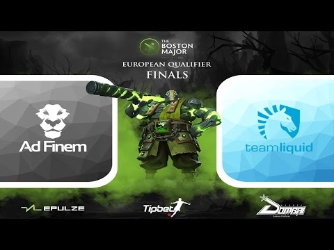Ad Finem vs Team Liquid - Dota 2 The Boston Major | Highlights | Playoffs