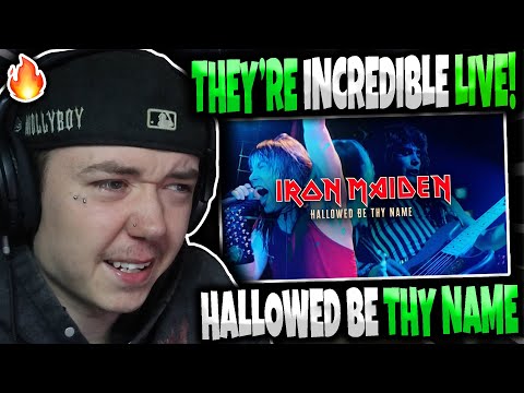 HIP HOP FAN'S FIRST TIME HEARING 'Iron Maiden - Hallowed Be Thy Name (LIVE 82') | GENUINE REACTION