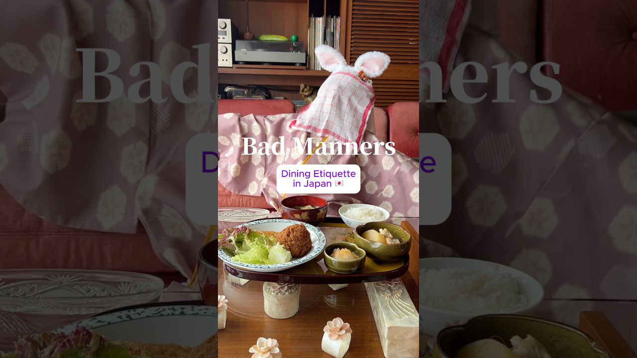 Do’s & Don’ts: dining etiquette in Japan 🇯🇵