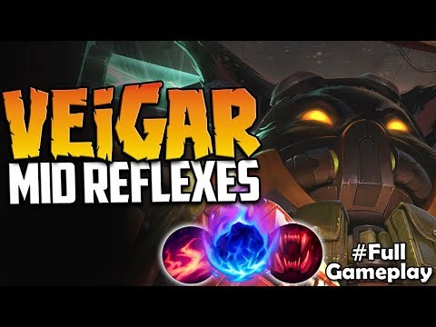 VEIGAR MID LANE REFLEXES | THIS IS INCREDIBLE | Veigar vs Syndra MID Season 8 PBE Gameplay