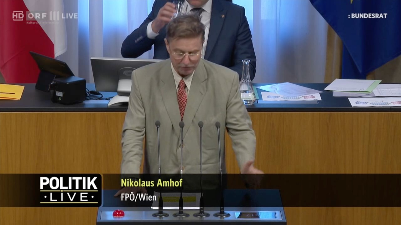 Nikolaus Amhof - Unterstützungsfondsgesetz - 25.6.2026