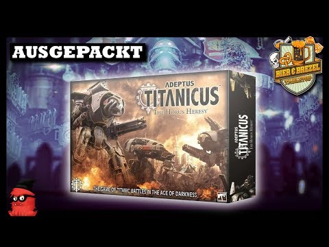 Adeptus Titanicus: The Horus Heresy Starter Set | Unboxing