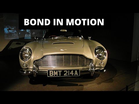 London Film Museum Attraction - James Bond Exhibition Operation 007 - Bond in Motion Exhibition