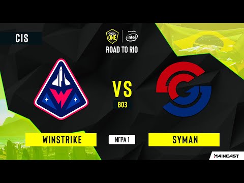 Winstrike vs Syman [Map 1, Mirage] BO3 | ESL One: Road to Rio