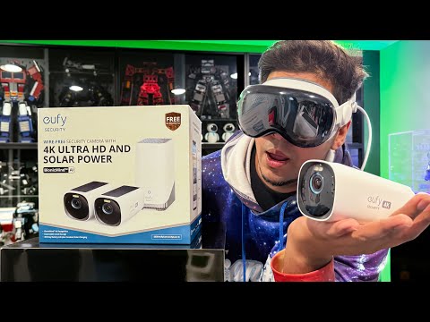 eufy Security S330 (eufyCam 3) のテスト中