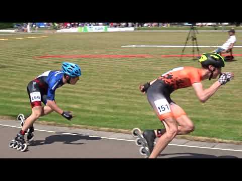 One lap jun b heren 1/4 final4 - KPN NK INLINE SKATEN 2019