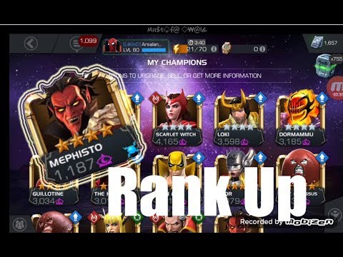 Mephisto Rank Up - Marvel Contest of Champions