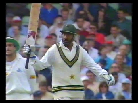 ENGLAND v PAKISTAN 3rd TEST MATCH DAY 4 THE OVAL AUGUST 25 1996 SALIM MALIK WASIM AKRAM ALEC STEWART