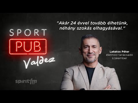 Lakatos Péter: " Mi magyarok mozgásban és elhízásban is borzasztóan állunk "