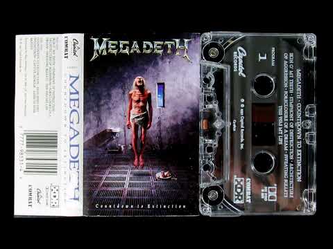 Megadeth, Symphony Of Destruction, Countdown to Extinction Cassette Tape