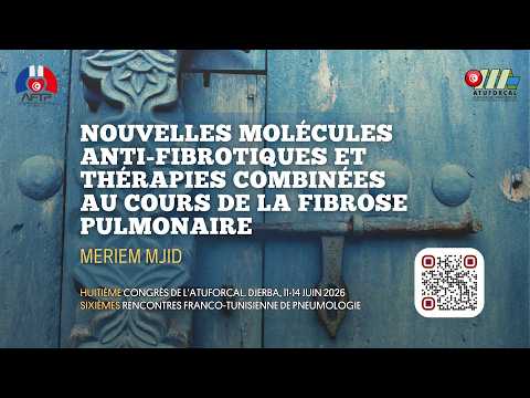 Nouvelles molécules anti fibrotiques et thérapies combinées au cours de la fibrose pulmonaire M Mjid