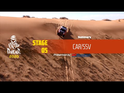 Dakar 2020 - Stage 5 (Al Ula / Ha’il) - Car/SSV Summary