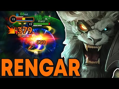 Wild Rift Rengar Jungle Gameplay in Season 18 (Build & Runes)