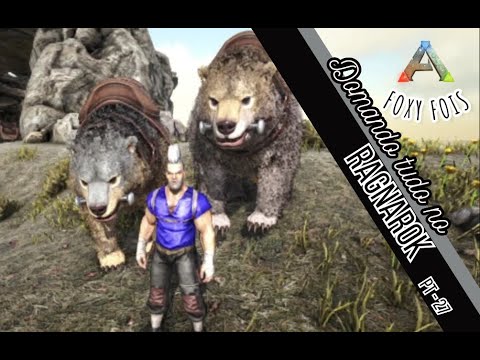 Como domar o Urso (Arctodus / Dire Bear)[Ark Survival Evolved](Vanilla)