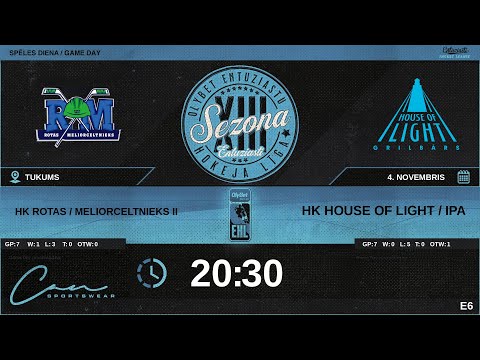 🎧🎤2023 11 04 | HK ROTAS / MELIORCELTNIEKS II (RT2) - HK HOUSE OF LIGHT / IPA (HOL) | E6