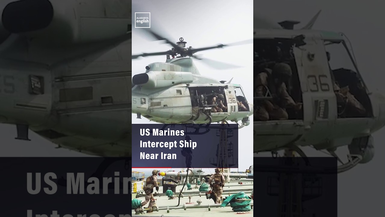 Video | US Marines Intercept Ship Near Iran