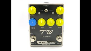 Video thumbnail for Mosky TW Distrotion and Mosky Blue Delay Demo by Pedallion PH