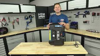 Nástěný a přenosný kompresor, 1,5HP, 2l, HBM