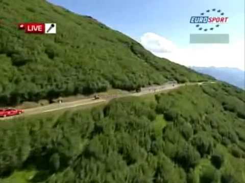 Tour de France 09 Schlimmer Sturz von Jens Voigt