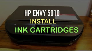 HP ENVY 5010 Ink Cartridges Installation review !!