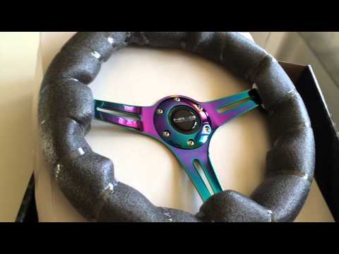 eBay NRG steering wheel neochrome review