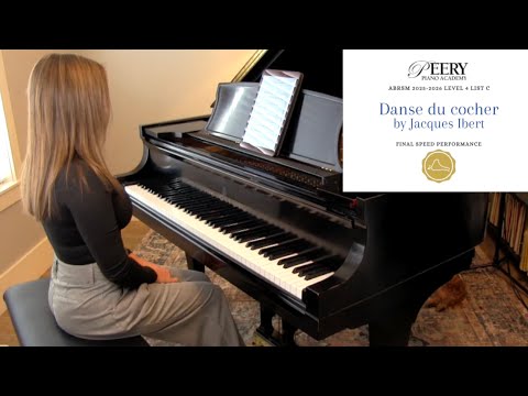 Danse du cocher by Jacques Ibert (ABRSM Grade 4 List C 2025-2026)