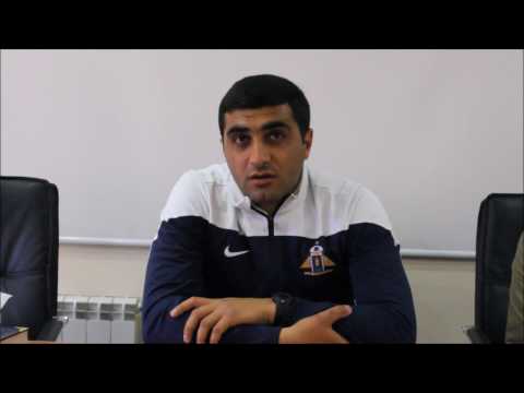Armenian CUP, semi-final FC Pyunik Head Coach about 1-0 win against FC Banants Yerevan