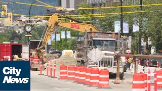 Major traffic changes on Broadway and Main may last until the Fall