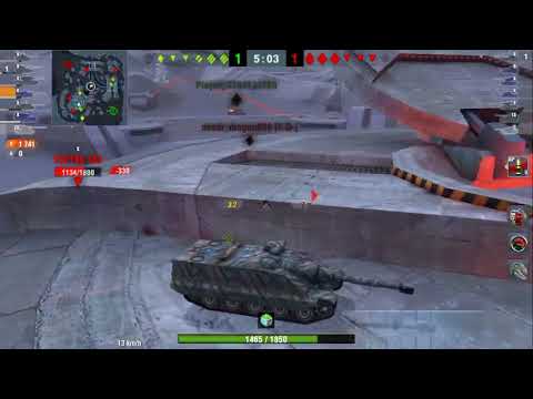 World of Tanks Blitz - FOCH 155 Autoloader(2 shell clip) ll 7.1K DMG, 1v3