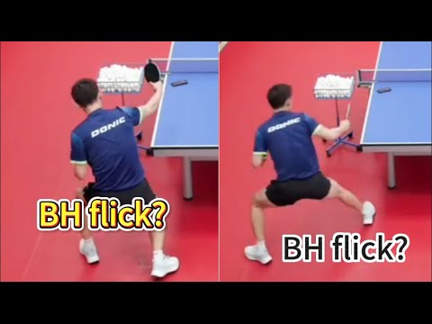 What! Zhang Jike's unique way of training the backhand flick blows my mind! Highhhhhhly recommended