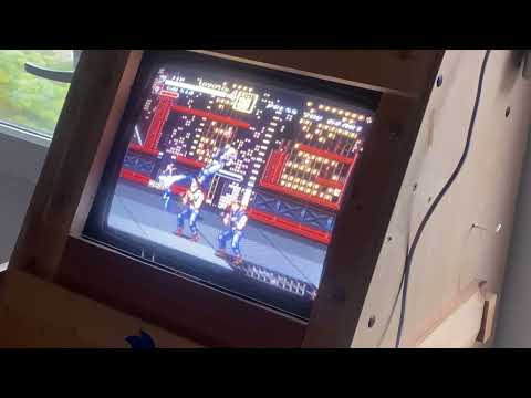 Earthworm Jim In streets of rage 2 on the Sega dreamcast #dreamcast #sega #earthwormjim