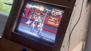 Earthworm Jim In streets of rage 2 on the Sega dreamcast #dreamcast #sega #earthwormjim