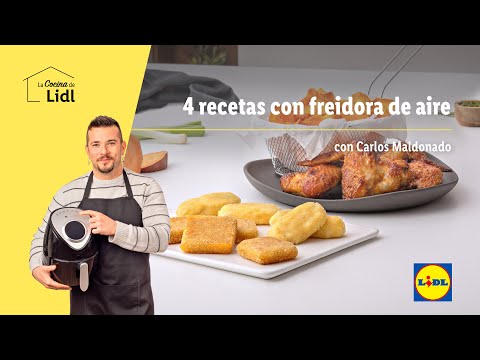 Miniatura del vídeo: recetas con la freidora de aire SilverCrest de Lidl