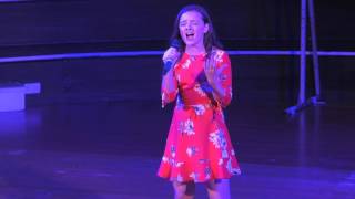OUT HERE ON MY OWN - FAME performed by EVIE BURT at TeenStar Dewsbury Region al Final