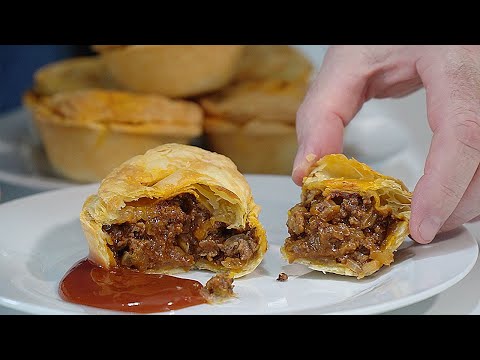 The Ultimate Aussie Meat Pie Recipe  | The True Taste of Down Under!