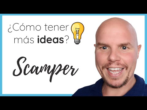 ➡️ SCAMPER. Más IDEAS para tus procesos de ⚡brainstorming, 🧠creatividad o 🚀Design Thinking
