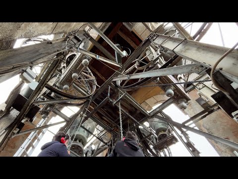 Solemn ringing of bells in Galbiate for the main festival