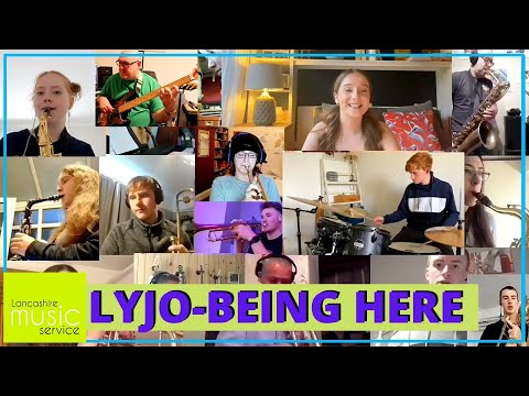 Lancashire Youth Jazz Orchestra "I Love Being Here With You" feat. Kate Macadam | Simon Goulding