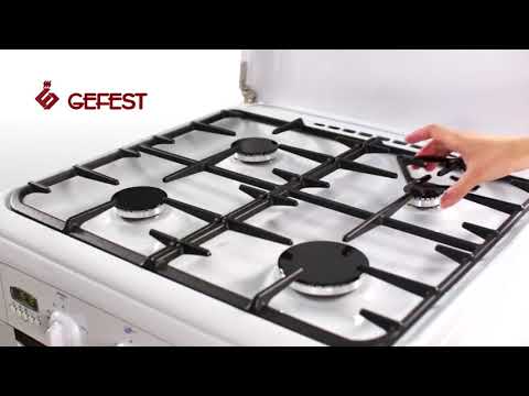 Миниатюра изображения товара Плита газовая GEFEST 6102-03 (стальные решетки)