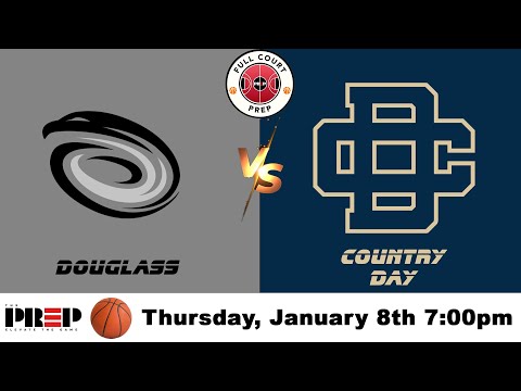 Full Court PreP || Detroit Douglass vs Detroit Country Day || Boy's Basketball || Full Livestream