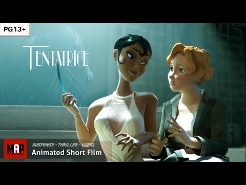 Thriller CGI 3d Animated Short Film ** TENTATRICE ** Suspenseful Animation by ISART Digital [PG13+]